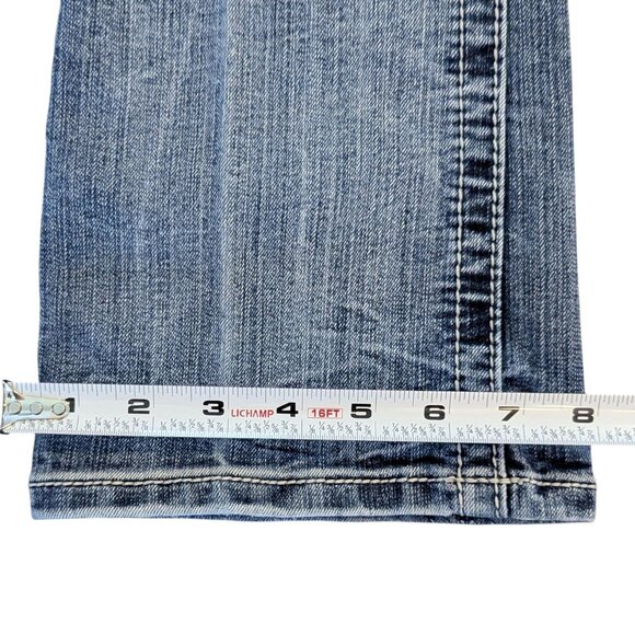 Miss Me Size 24 Tall Long Bootcut Jeans Embellished Pockets Style# JP5740B - Picture 8 of 9